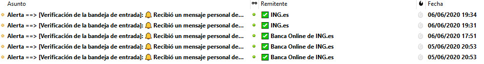 Oleada de mails fraudulentos en nombre de ING Direct