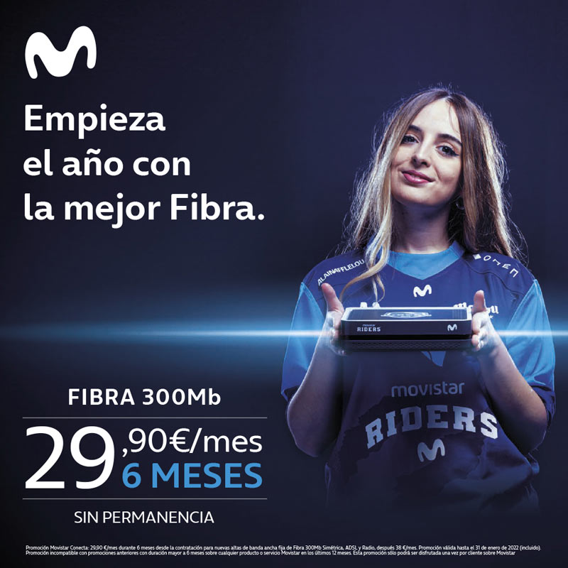 Fibra 300 Mb sin permanencia por 29,90&euro; al mes
