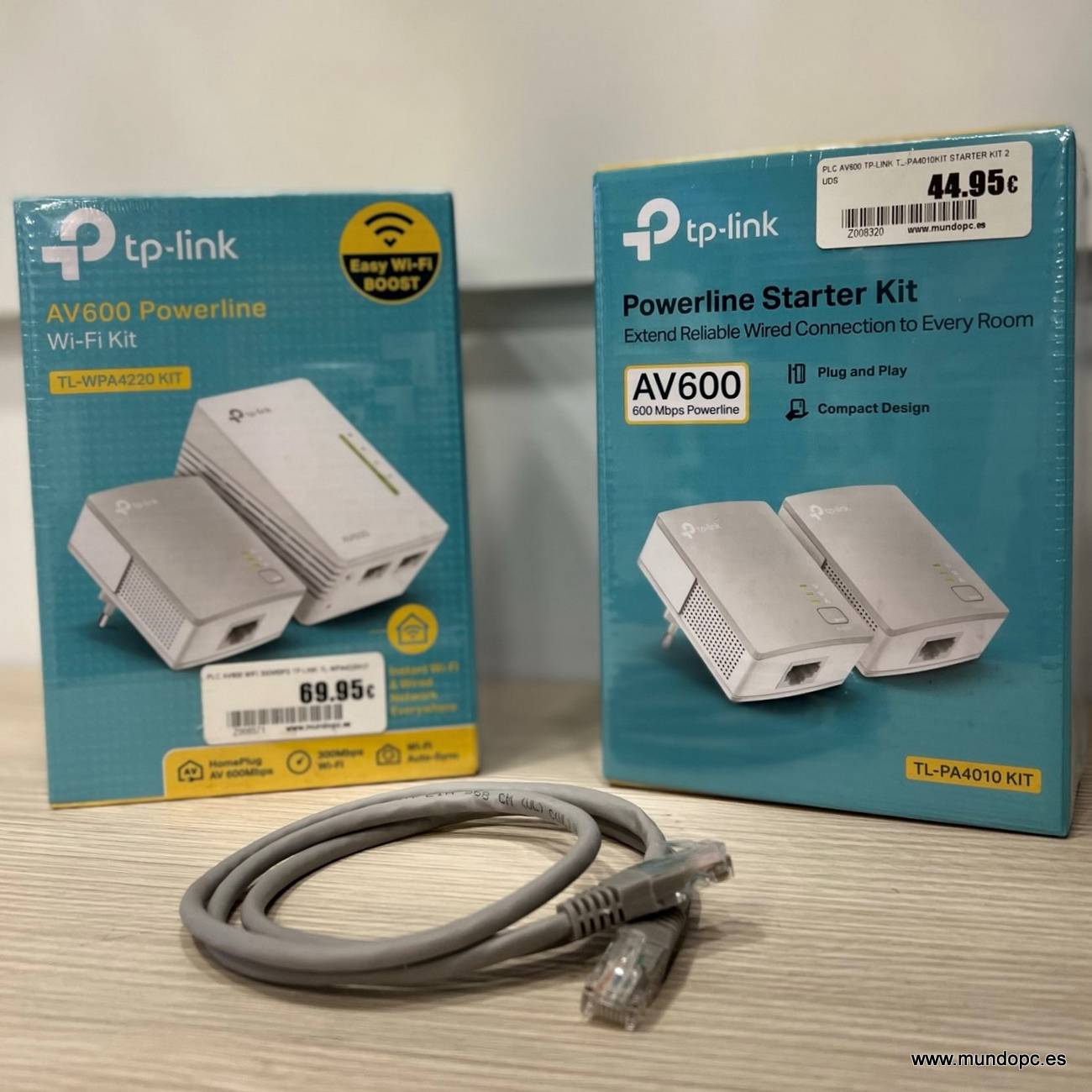 PLC Wifi TP Link de venta en tiendas y franquicias Mundo Pc inform&aacute;tica & Empresas