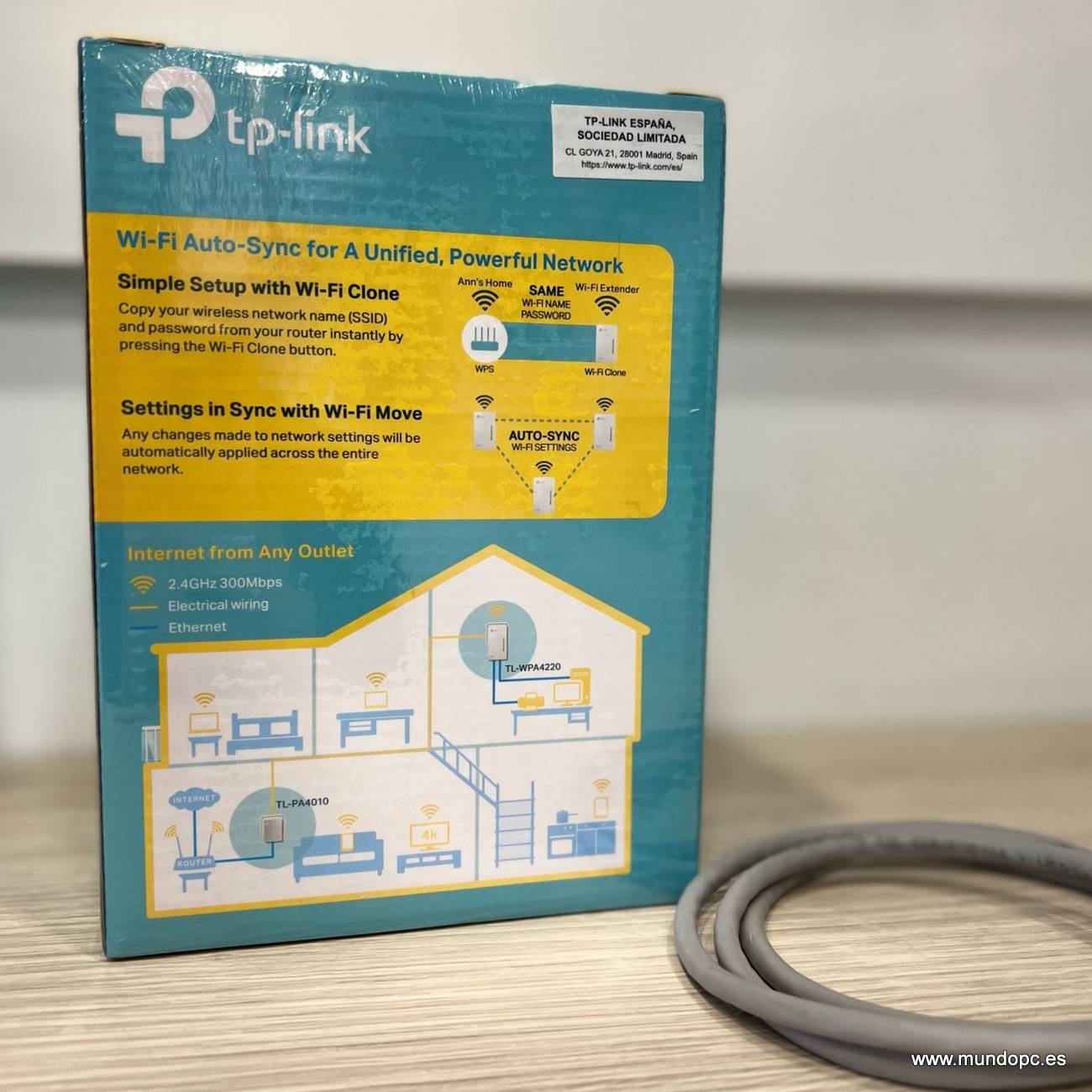 PLC Wifi TP Link de venta en tiendas y franquicias Mundo Pc inform&aacute;tica & Empresas