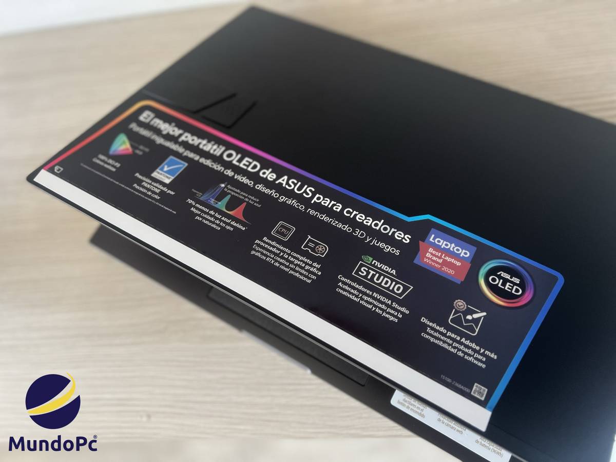 Port&aacute;til ASUS VIVOBOOK PRO 16X OLED con procesador Ryzen 7 5800H