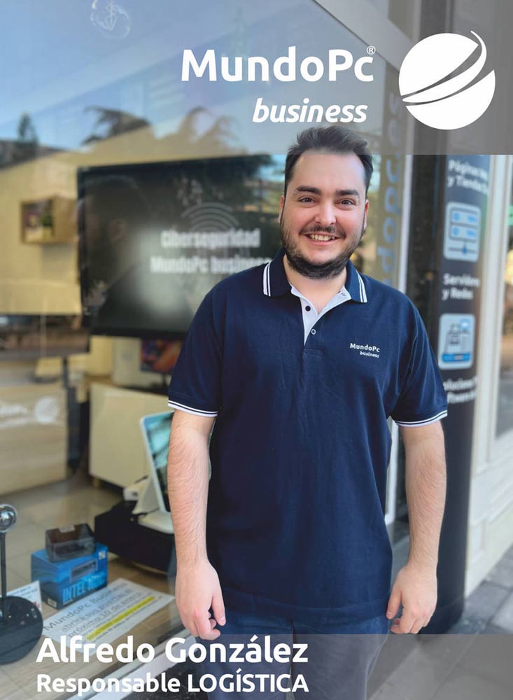 Alfredo Gonz&aacute;lez Responsable de Log&iacute;stia Mundo Pc Oviedo