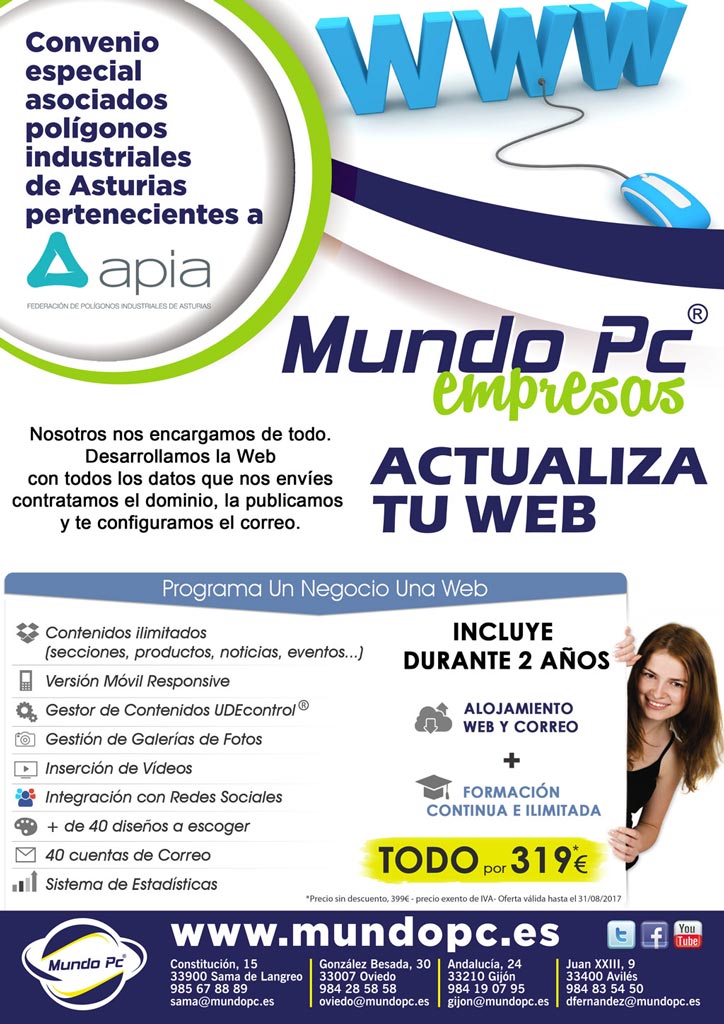 OFERTA ESPCIAL PARA DESARROLLO WEB 