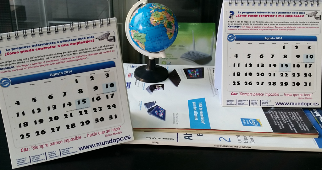 Consejo inform&aacute;tico Agosto de tiendas Mundo PC Asturias 