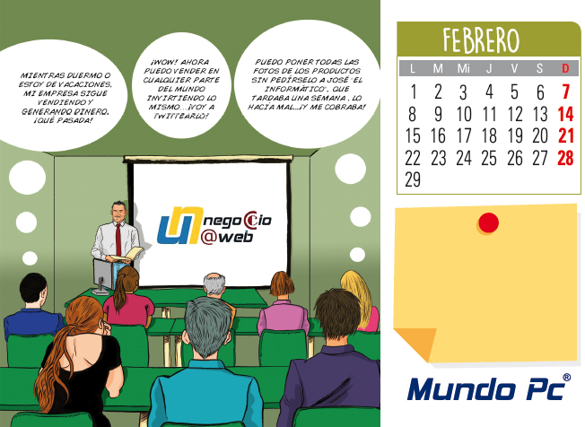 Mes de Febrero 2016 Mundo PC Inform&aacute;tica en Asturias: Programa Un Negocio Una Web