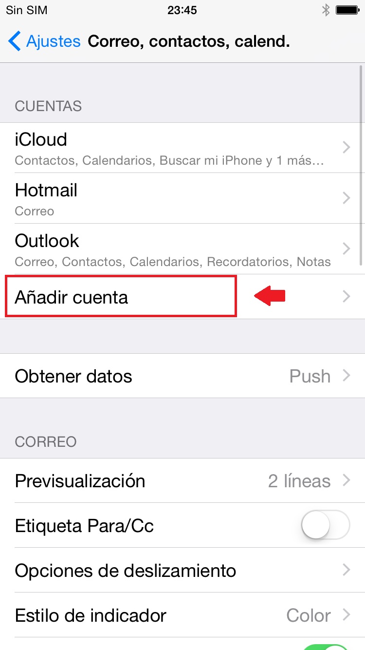 Manual sobre c&oacute;mo configurar el correo electr&oacute;nico en iPhone y iPad
