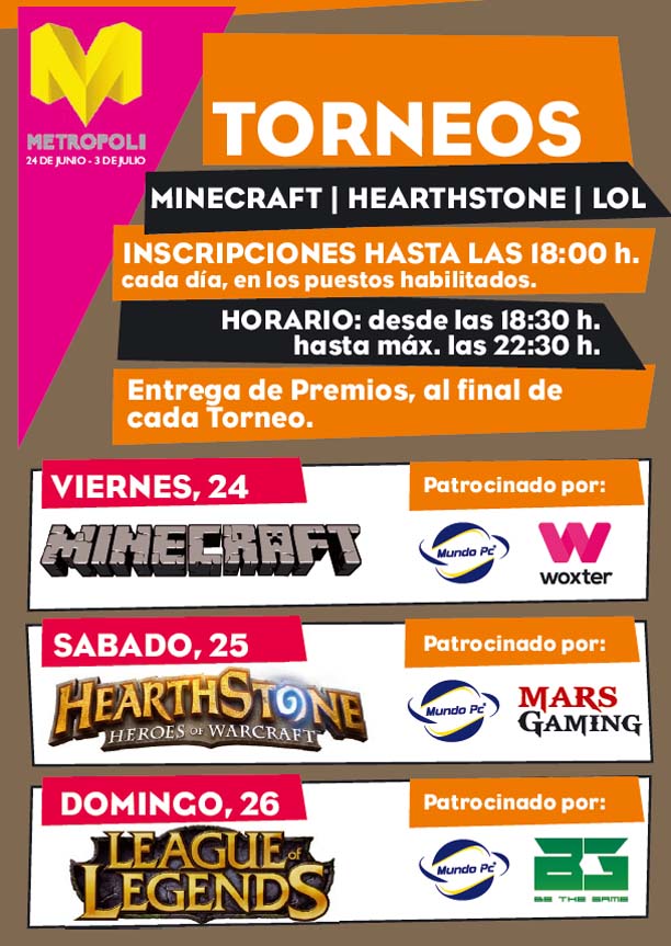 Ofertas Especiales Gaming en Festival Metr&oacute;poli por Tiendas Inform&aacute;tica Mundo PC