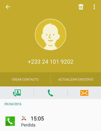 Fraude telef&oacute;nico con prefijo de Ghana