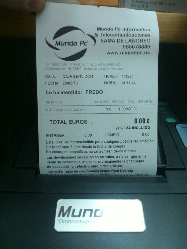 Nuevo Real Decreto para la emisi&oacute;n de tiquets y facturas en cajas registradoras y TPV