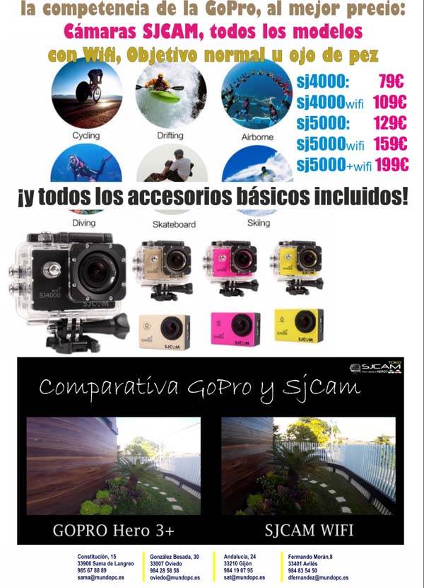 SJCAM, la alternativa a la GoPro