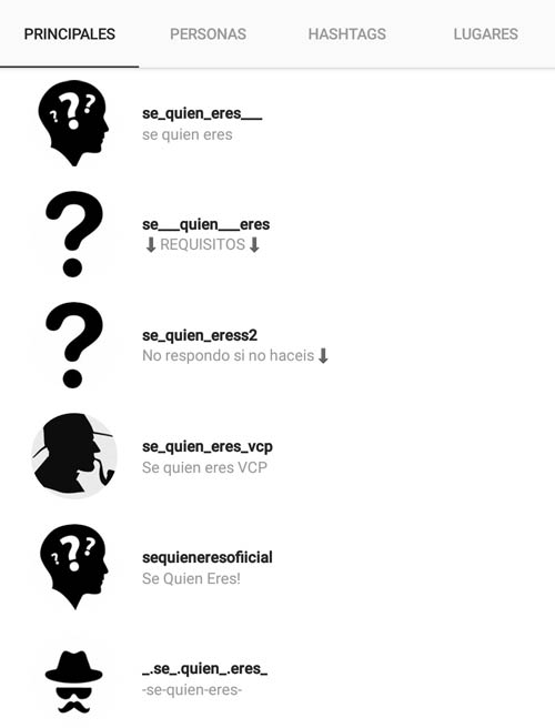 S&eacute; qui&eacute;n eres, el timo del verano en Instagram 