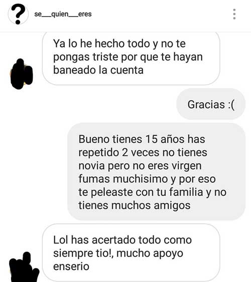 S&eacute; qui&eacute;n eres, el timo del verano en Instagram 