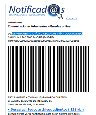 Phishing  Departamento Jurídico Abogados Vinar Dogaria Verdu