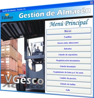 VGESCO ALMACÉN: SOFTWARE PARA GESTIÓN DE AMPLIO ESPECTRO