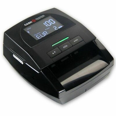 DETECTOR BILLETES FALSOS CASH TESTER CT 433 SD LCD (ACTUALIZABLE POR MICRO SD) 