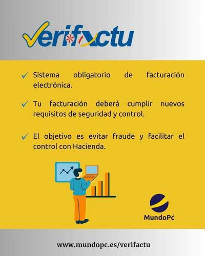 Verifactu es un sistema obligatorio de facturación electrónica - Asturias