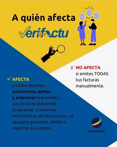 ¿A quién afecta Verifactu? - Asesoramiento en Asturias