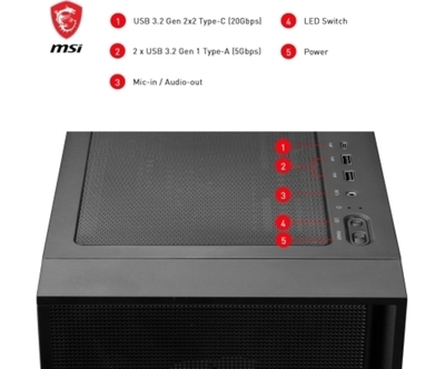 PC Gaming Ryzen 5 5500 + RTX 5060 16GB RAM 1TB NVMe