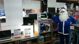 Papá Noel de Mundo PC Informática de Asturias