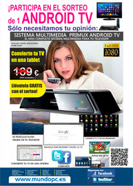 Sorteamos un Android TV entre 100 participantes ¡¡Date prisa!!