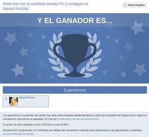 Ganador del concurso fotográfico Mundo PC