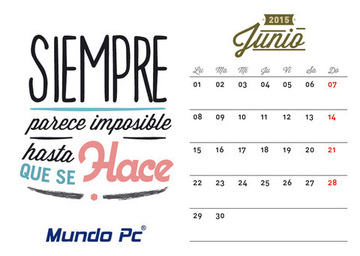 Calendario Junio: Internet de emergencia fuera de tu oficina