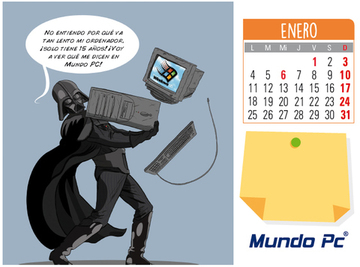 Calendario 2016 Mundo PC - Enero