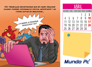 Mes de Abril 2016: Copias de Seguridad de empresa