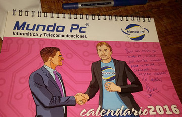 Pachu M. Torres nos dedica el calendario MundoPC 2016