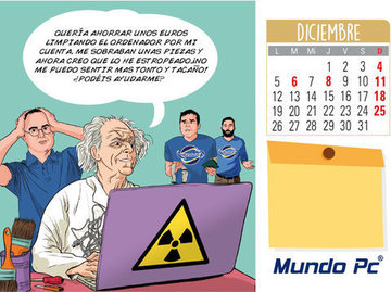 Calendario diciembre MundoPC: Limpieza interna de un ordenador