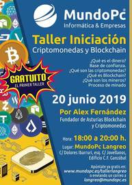 Taller Iniciación Criptomonedas y Blockchain