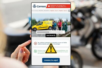 Nuevo fraude por mail en nombre de Correos