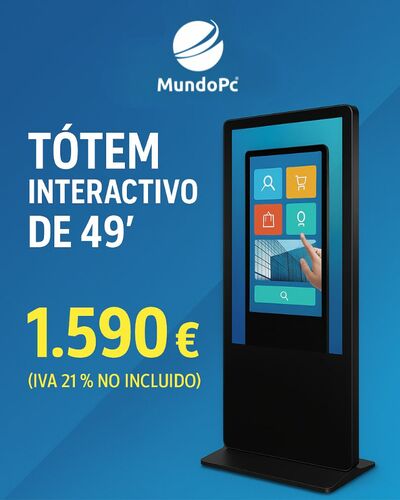 🖥️ TÓTEM INTERACTIVO DE 49'' - ¡IMPULSA TU NEGOCIO!