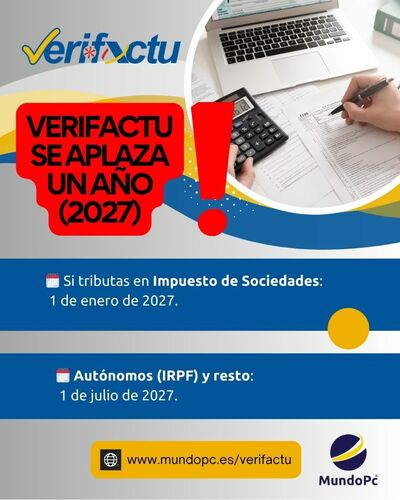 Hacienda y el Gobierno anuncian este martes el aplazamiento de Verifactu a 2027: un año más para adaptarse