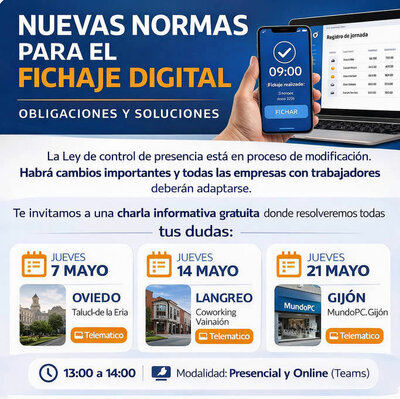 Nuevas normas para el Fichaje Digital: obligaciones y soluciones